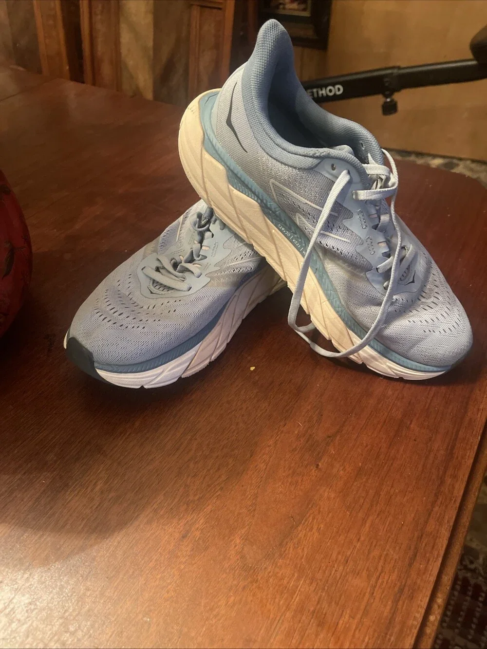 Hoka One One Arahi 5 Women’s Size 8.5 B 1115012 BFPB Blue Running Shoes Sneakers